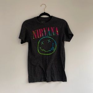 Size small band t shirt for women